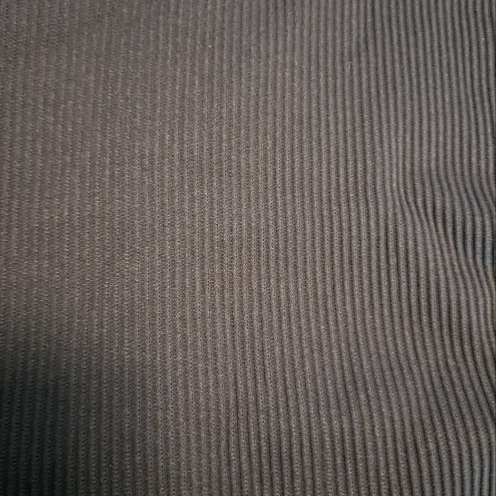 Black Ribbed One Piece Bathing Suit - Picture 3 of 5